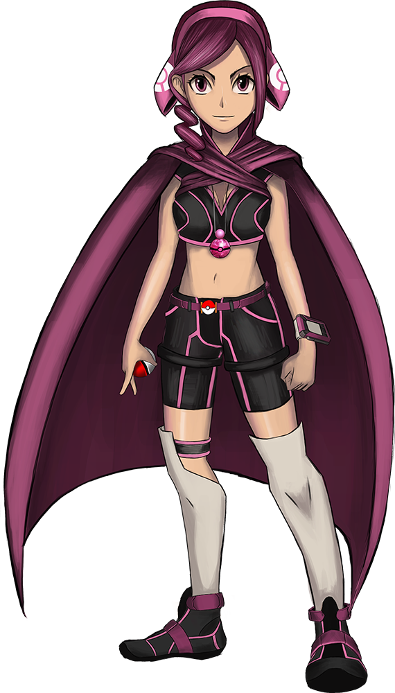 Amethyste, personnage emblématique et aussi le professeur Pokémon de PokExp