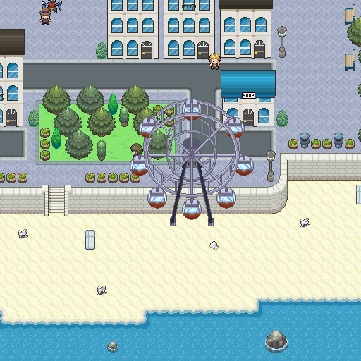 Capture d\'écran de la ville d'Eclasea à Roykia