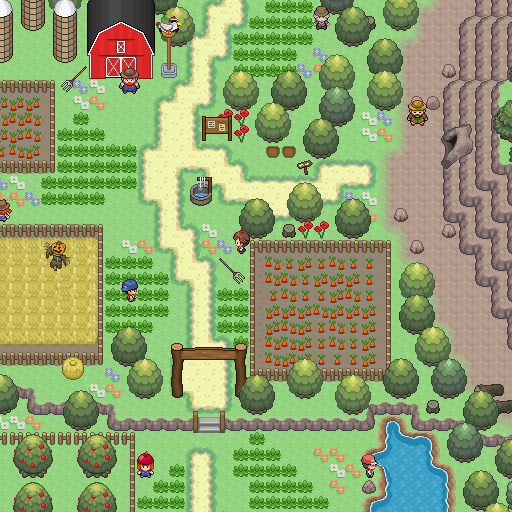 Capture d\'écran de la zone de la ferme de Karlem