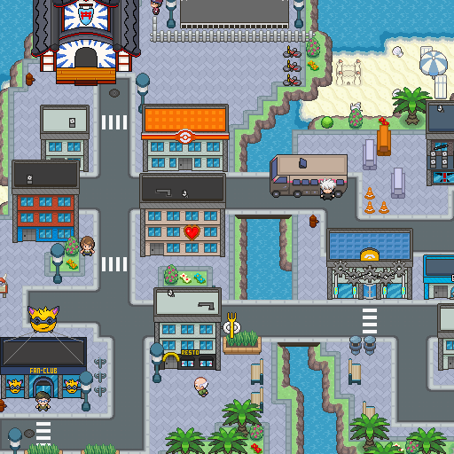 Capture d\'écran de la zone Tropikacier, capitale de Wandah